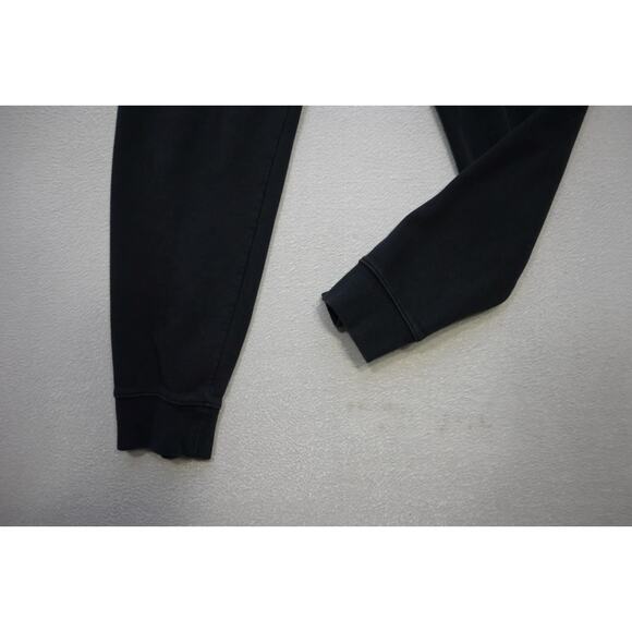 Nike Jogger Sweat Pants Tapered Cotton Blend Black W/Pockets Mens Sz Medium - Picture 2 of 9